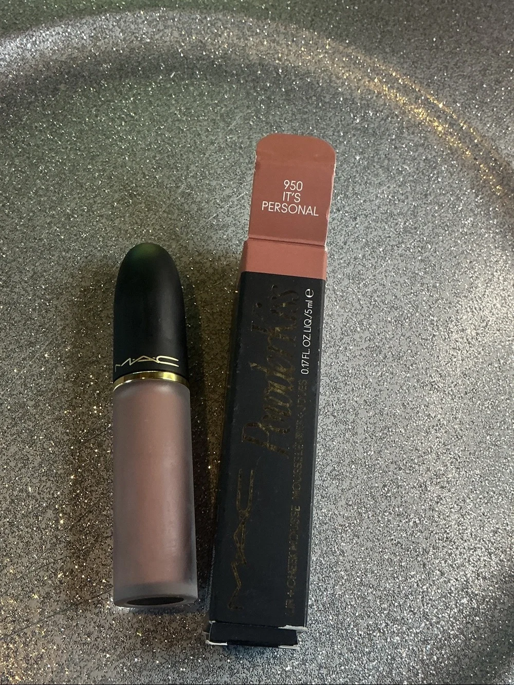 MAC Cosmetics Powder Kiss Liquid Lipstick - 950 It’s Personal (Mauve Nude)